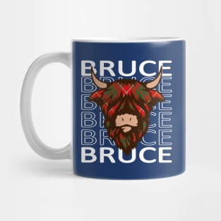 Clan Bruce - Hairy Coo Mug